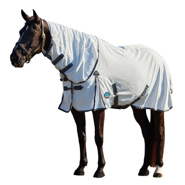 Weatherbeeta White/Charcoal Hybrid Sheet Combo| Online For Equine
