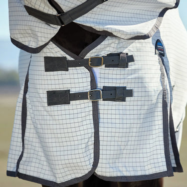 Weatherbeeta White/Charcoal Hybrid Sheet Combo| Online For Equine