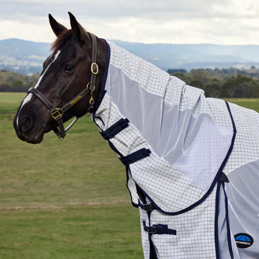 Weatherbeeta White/Navy Airstream Combo| Online For Equine
