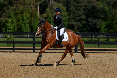 Weatherbeeta White Satin Luxe Air-Tec Euro Jump Saddle Pad| Online For Equine