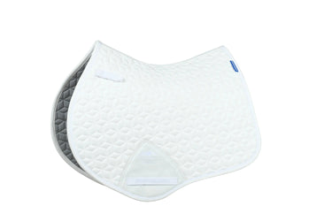 Weatherbeeta White Suede Elite Air-Tec Jump Saddle Pad| Online For Equine