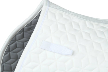 Weatherbeeta White Suede Elite Air-Tec Jump Saddle Pad| Online For Equine