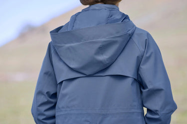 Buy Weatherbeeta Windbreaker Longline Riding Jacket Slate Blue | Online for Equine