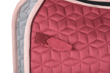Weatherbeeta Wine Plum Suede Elite Air-Tec Dressage Saddle Pad| Online For Equine