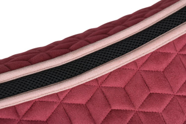 Weatherbeeta Wine Plum Suede Elite Air-Tec Dressage Saddle Pad| Online For Equine