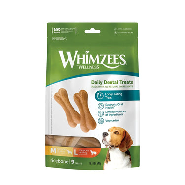 Whimzees Rice Bone Treat Pack| Online For Equine