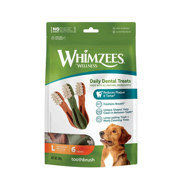 Whimzees Toothbrush Treat Pack| Online For Equine