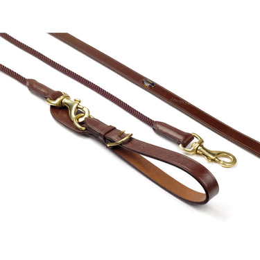 Whitaker Leather & Rope Draw Reins| Online For Equine
