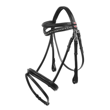 Buy Whitaker Lynton Flash Bridle C/W Spare Browband Black| Online for Equine