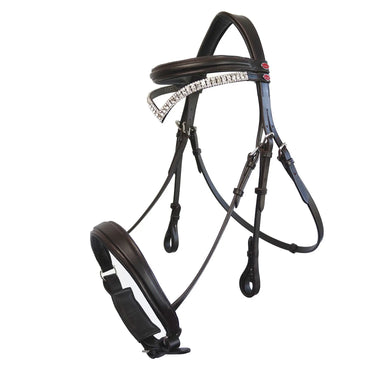 Buy Whitaker Lynton Snaffle Bridle C/W Spare Browband Havana| Online for Equine