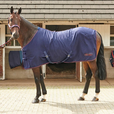 Whitaker Rastrick Summer Sheet Navy| Online For Equine