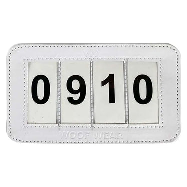 Buy the Woof Wear 4 Digit Dressage Number Holder | Online for Equine