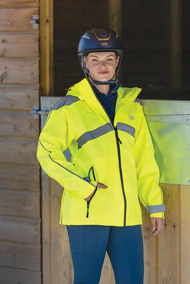 Buy Woof Wear All Season Waterproof Hi-Viz Riding Jacket | Online for Equine