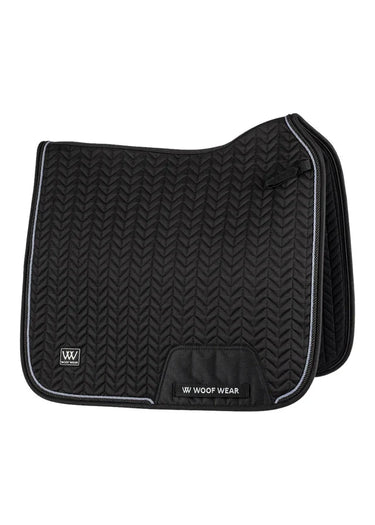 Woof Wear Black Herringbone Saddle Dressage Pad| Online For Equine