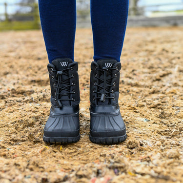 Woof Wear Black Laced Yard Boot| Online For Equine