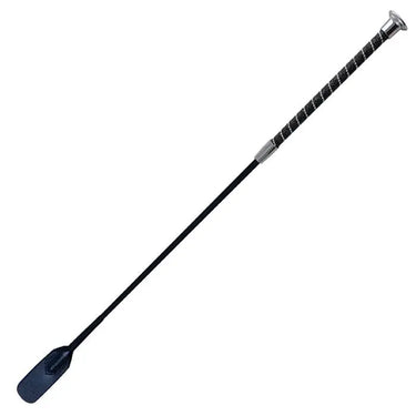 Buy the Woof Wear Black/Silver Twisted Riding Whip | Online for Equine