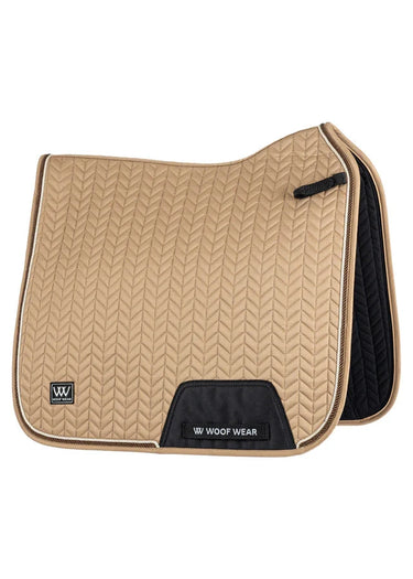 Woof Wear Caramel Herringbone Saddle Dressage Pad| Online For Equine