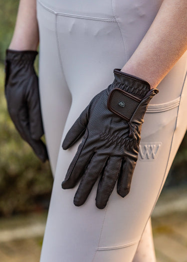 Woof Wear Elite Competition Glove | Chocolate| Online For Equine