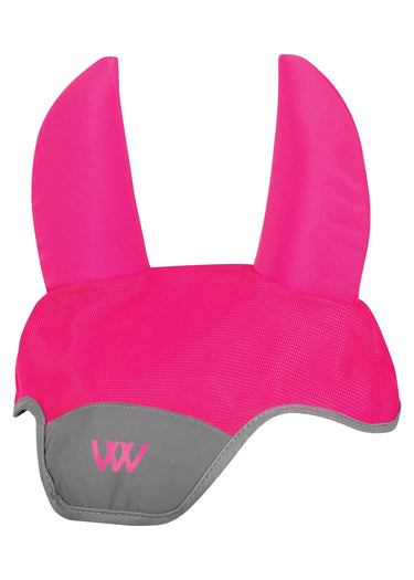 Woof Wear Hi Vis Noise Cancelling Fly Veil | Hi Vis Pink| Online For Equine