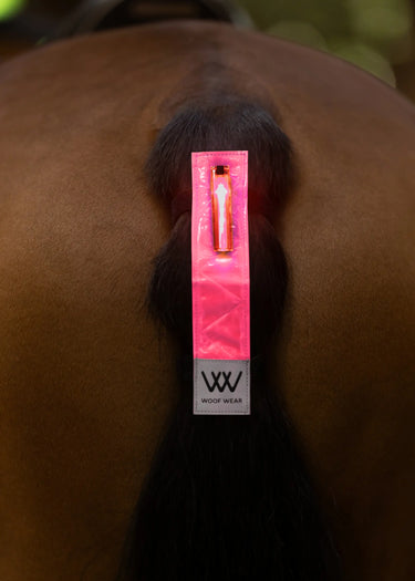 Woof Wear Hi Vis Pink LED Tail Light| Online For Equine