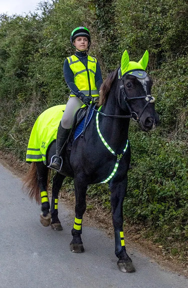 Woof Wear Hi Viz Yellow LED Neck Band| Online For Equine