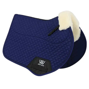 Woof Wear Navy Close Contact Sheepskin Pad| Online For Equine