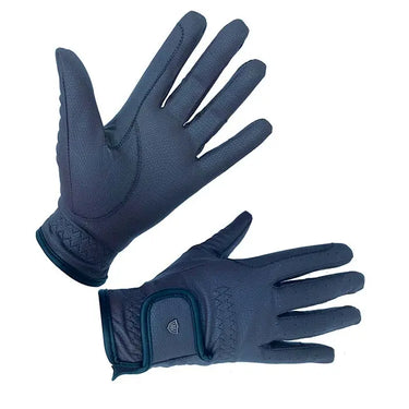 Buy the Woof Wear Navy Competition Gloves | Online for Equine