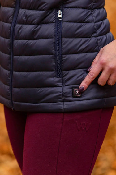 Woof Wear Navy Heated Gilet| Online For Equine