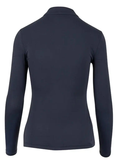 Woof Wear Navy Long Sleeve Ladies Tech Riding Shirt| Online For Equine