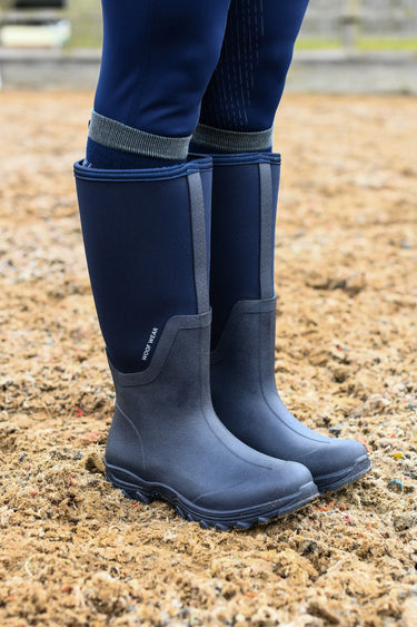 Woof Wear Navy Long Work Boot| Online For Equine