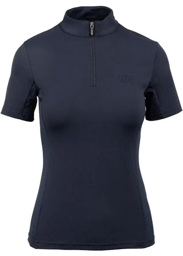 Woof Wear Navy Short Sleeve Ladies Tech Riding Shirt| Online For Equine