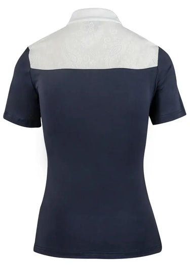 Woof Wear Navy White Vision Ladies Competition Shirt| Online For Equine