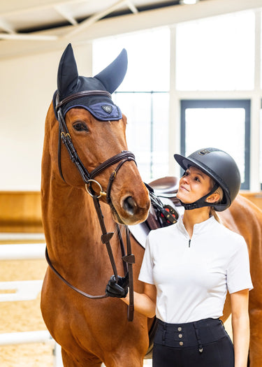 Woof Wear Noise Cancelling Fly Veil | Navy| Online For Equine
