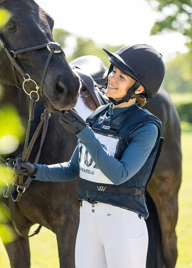 Woof Wear Petrol Blue Long Sleeve Ladies Tech Riding Shirt| Online For Equine