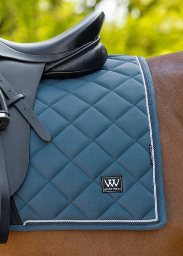Woof Wear Petrol Blue Vision Aura Saddle Dressage Pad| Online For Equine
