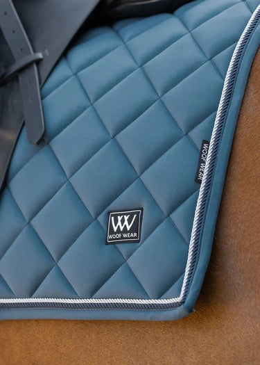 Woof Wear Petrol Blue Vision Aura Saddle Dressage Pad| Online For Equine