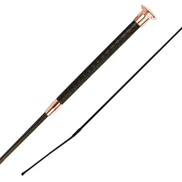 Buy Woof Wear Reptile Black / Rose Gold Dressage Whip| Online for Equine