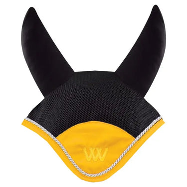Buy the Woof Wear Sunshine Yellow Ergonomic Fly Veil | Online for Equine