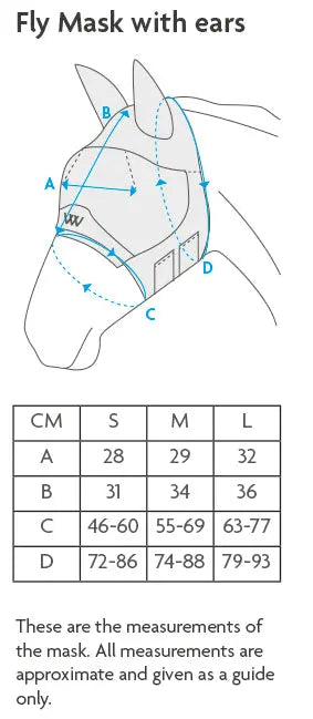 Buy Woof Wear UV Comfort Fly Mask With Ears| Online for Equine
