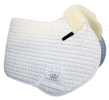 Woof Wear White Close Contact Sheepskin Pad| Online For Equine