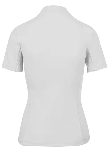 Woof Wear White Short Sleeve Ladies Tech Riding Shirt| Online For Equine