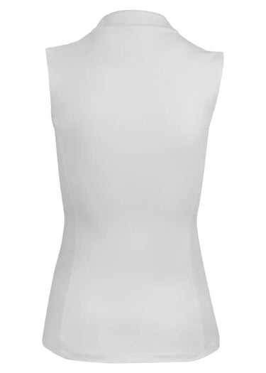 Woof Wear White Sleeveless Ladies Tech Riding Shirt| Online For Equine