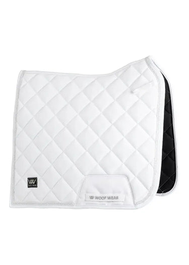 Woof Wear White Vision Aura Saddle Dressage Pad| Online For Equine