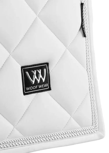 Woof Wear White Vision Aura Saddle Dressage Pad| Online For Equine