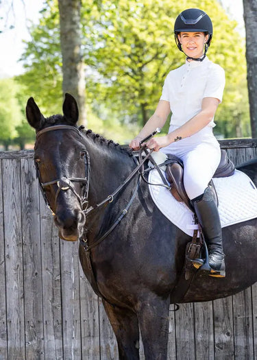 Woof Wear White Vision Ladies Competition Shirt| Online For Equine