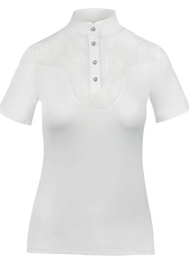 Woof Wear White Vision Ladies Competition Shirt| Online For Equine