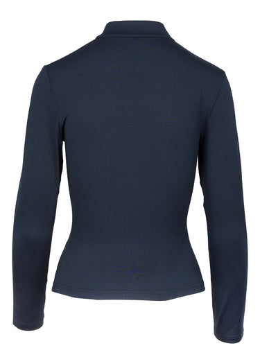 Woof Wear iVent Long Sleeve Shirt | Navy| Online For Equine