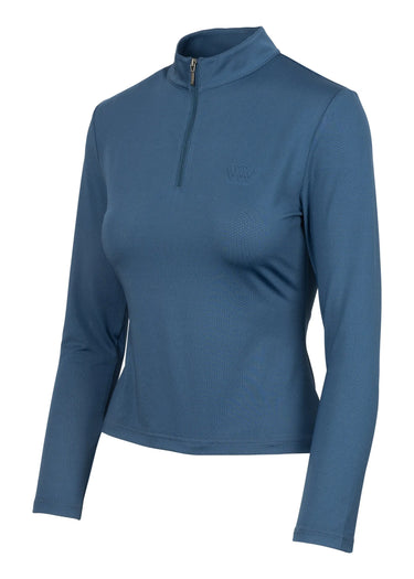 Woof Wear iVent Long Sleeve Shirt | Petrol| Online For Equine