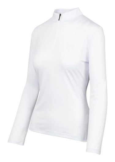 Woof Wear iVent Long Sleeve Shirt | White| Online For Equine