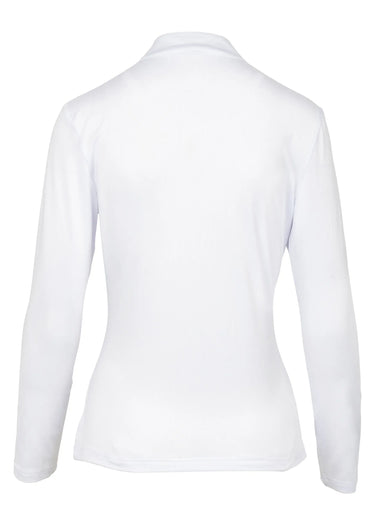 Woof Wear iVent Long Sleeve Shirt | White| Online For Equine